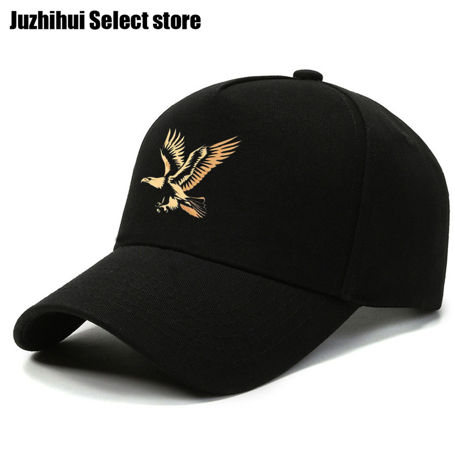 Fashion Eagle Print Hut, Unise - огляд і ціна Corduroy Cap 5 Panel